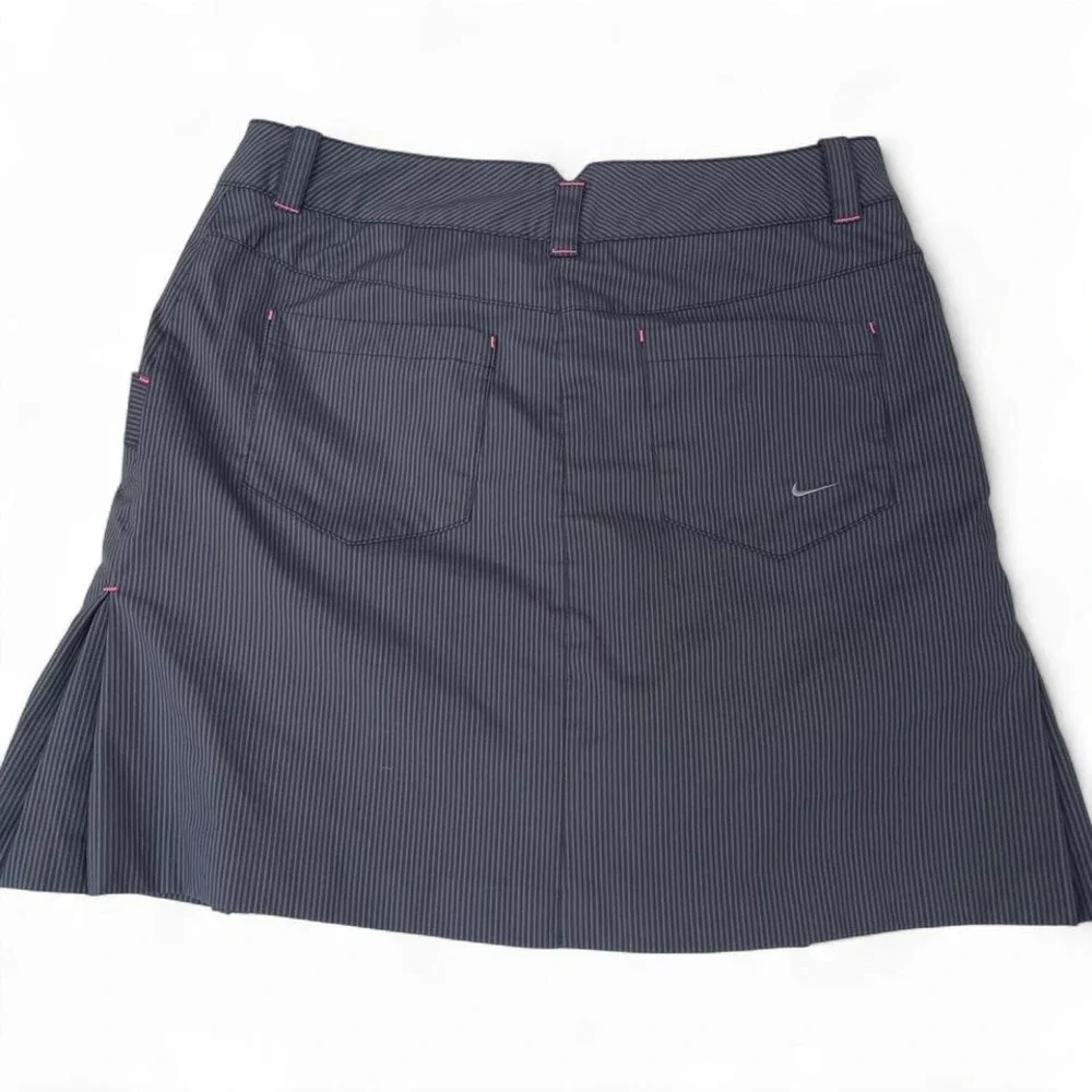 Nike grey pin striped golf skort‎